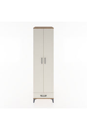 Hyperion Dolap 3 Raflı Tek Çekmeceli Tek Askılı 60x44x195 Çam-Aytaşı