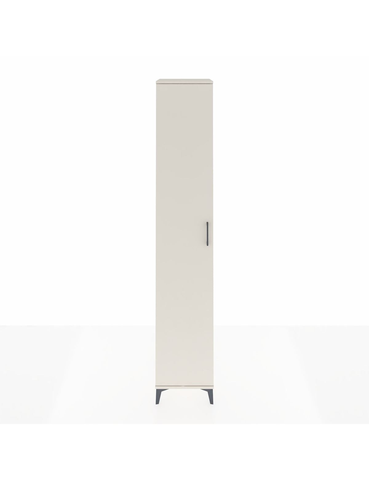 Hyperion Dolap 3 Raflı Tek Kapaklı Tek Askılı 44x44x243 Aytaşı-Aytaşı