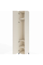 Hyperion Dolap 3 Raflı Tek Kapaklı Tek Askılı 44x44x243 Aytaşı-Aytaşı