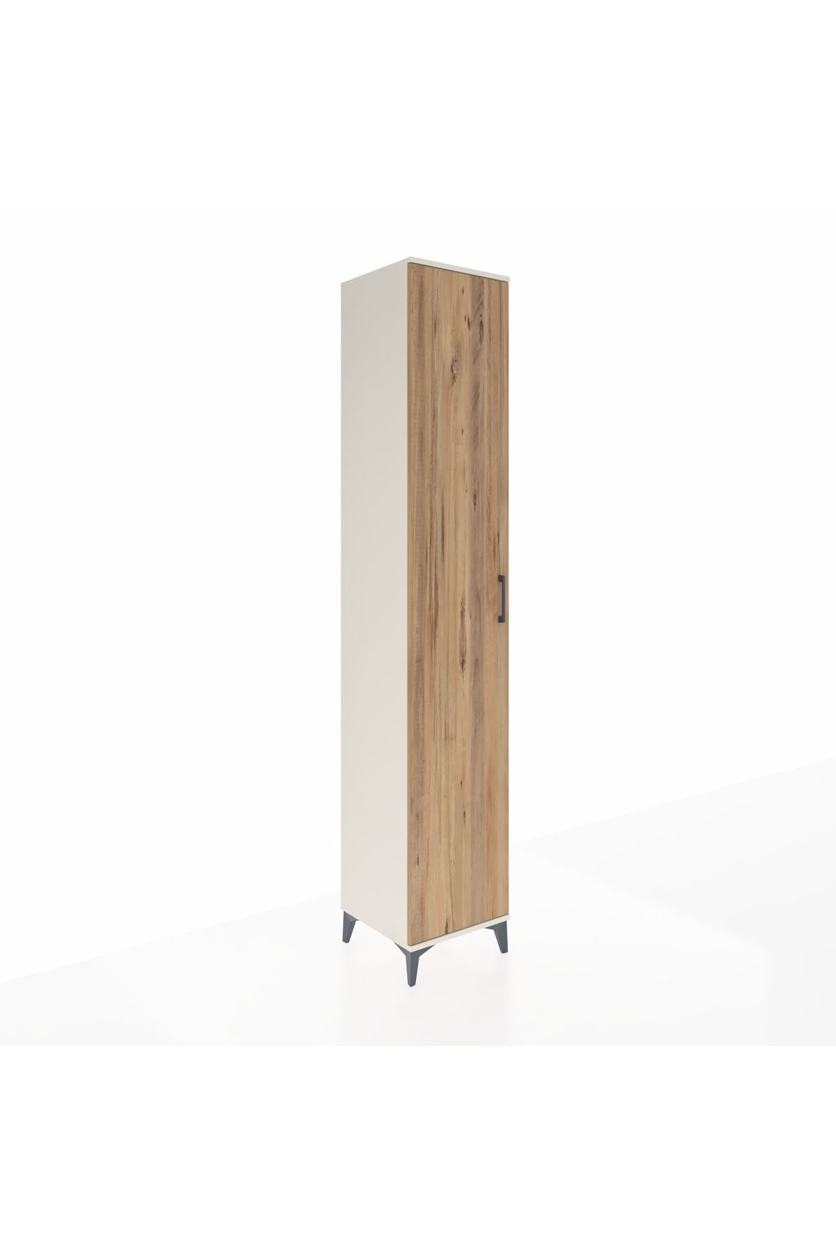 Hyperion Dolap 3 Raflı Tek Kapaklı Tek Askılı 44x44x243 Aytaşı-Çam