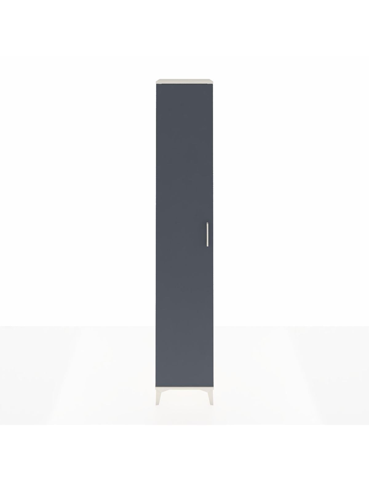 Hyperion Dolap 6 Raflı Tek Kapaklı 44x44x243 Aytaşı-Antrasit