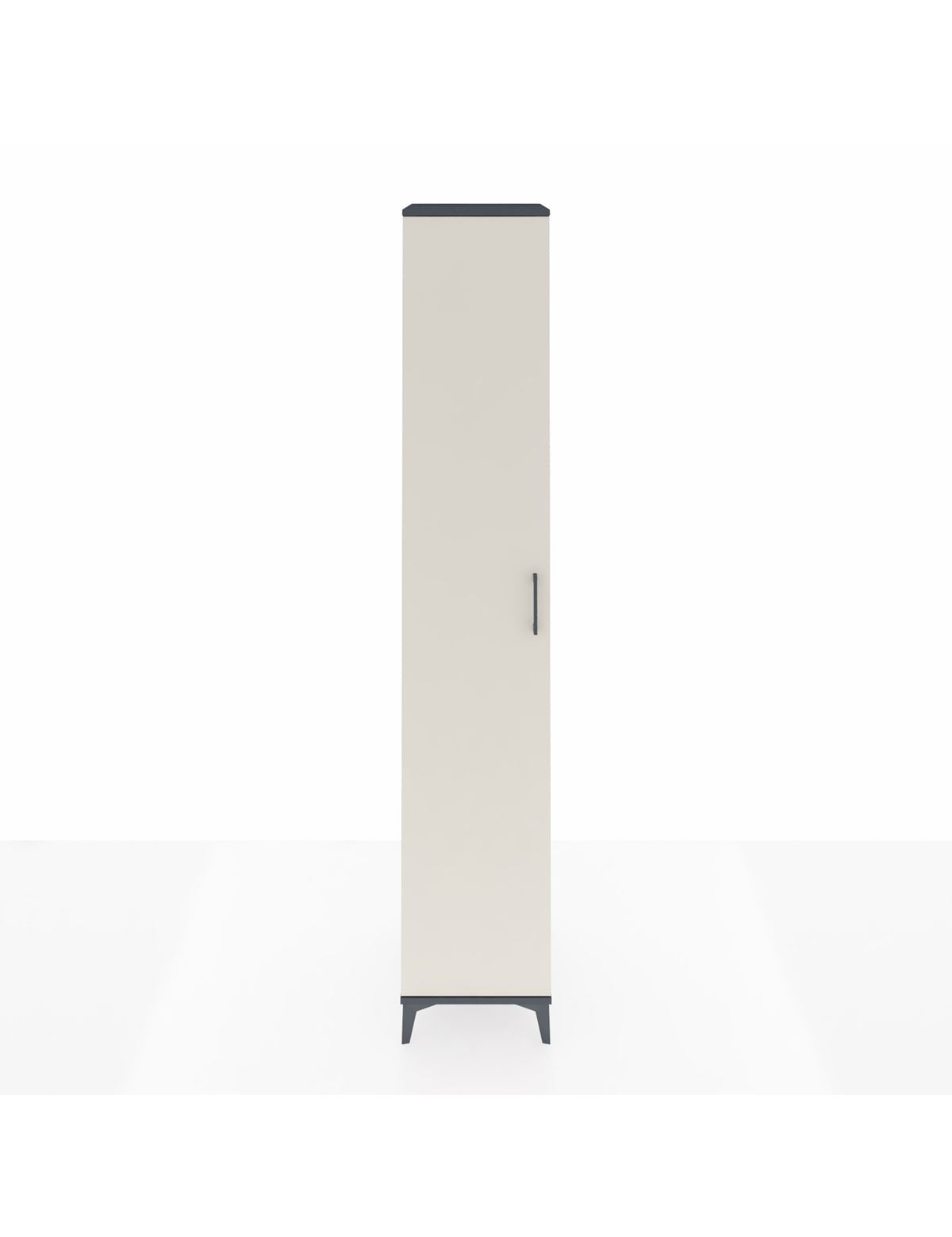 Hyperion Dolap 6 Raflı Tek Kapaklı 44x44x243 Antrasit-Aytaşı