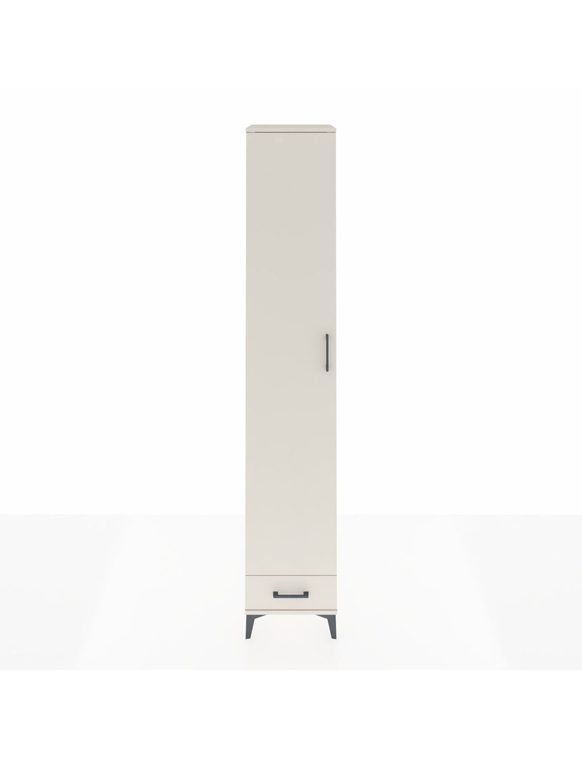 Hyperion Dolap 6 Raflı Tek Çekmeceli Tek Kapaklı 44x44x243 Aytaşı-Aytaşı