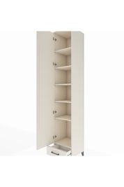 Hyperion Dolap 6 Raflı Tek Çekmeceli Tek Kapaklı 44x44x243 Aytaşı-Aytaşı