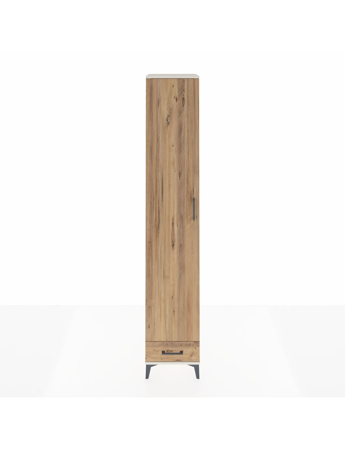 Hyperion Dolap 6 Raflı Tek Çekmeceli Tek Kapaklı 44x44x243 Aytaşı-Çam