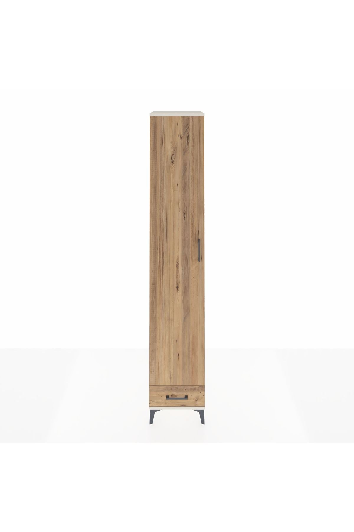 Hyperion Dolap 6 Raflı Tek Çekmeceli Tek Kapaklı 44x44x243 Aytaşı-Çam