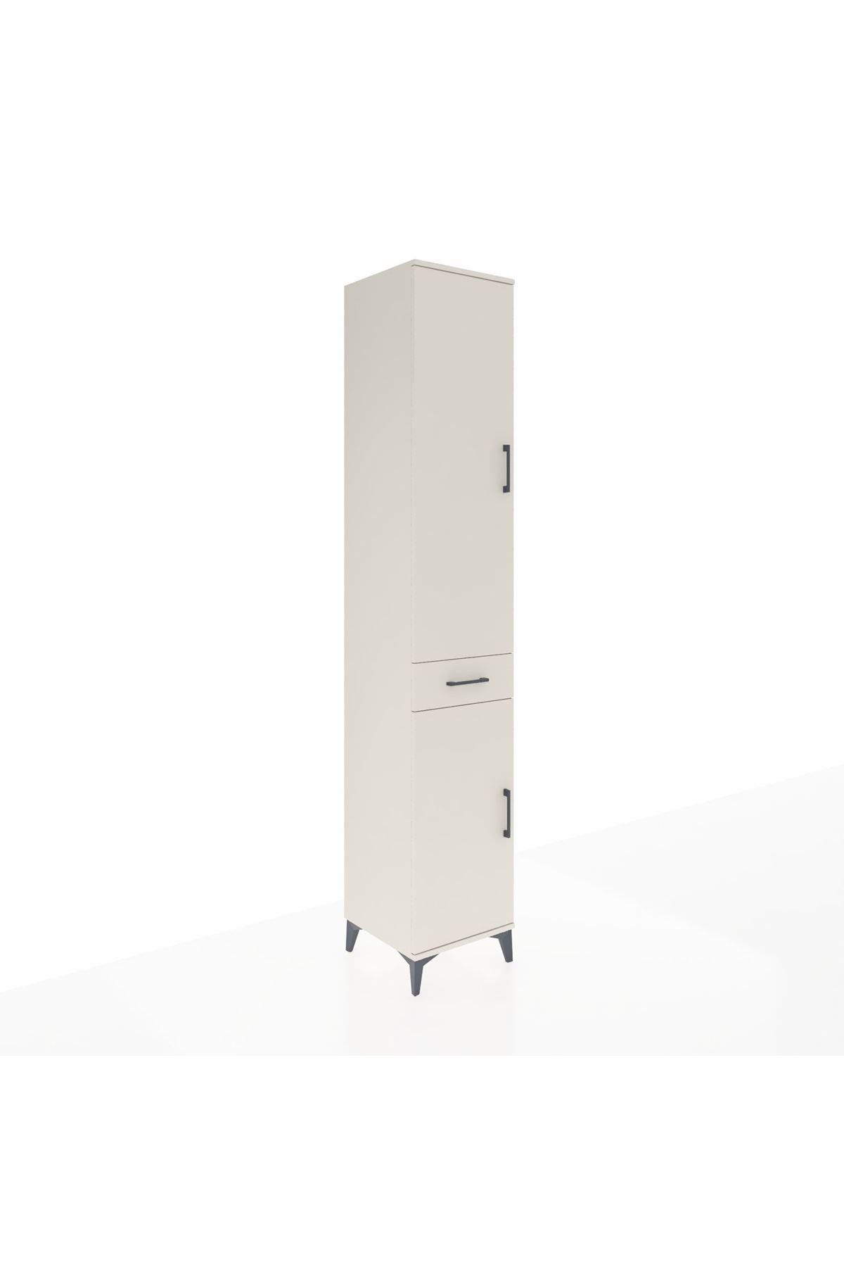 Hyperion Dolap 4 Raflı Tek Çekmeceli Tek Askılı 44x44x243 Aytaşı-Aytaşı