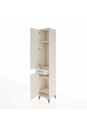 Hyperion Dolap 4 Raflı Tek Çekmeceli Tek Askılı 44x44x243 Aytaşı-Aytaşı
