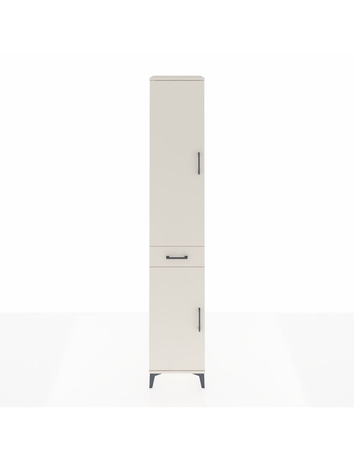 Hyperion Dolap 6 Raflı Tek Çekmeceli 2 Kapaklı 44x44x243 Aytaşı-Aytaşı