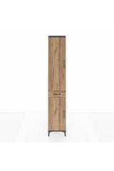 Hyperion Dolap 6 Raflı Tek Çekmeceli 2 Kapaklı 44x44x243