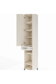 Hyperion Dolap 6 Raflı Tek Çekmeceli Tek Kapaklı 44x44x243 Aytaşı-Aytaşı