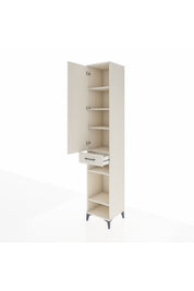 Hyperion Dolap 6 Raflı Tek Çekmeceli Tek Kapaklı 44x44x243 Aytaşı-Aytaşı