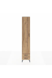 Hyperion Dolap 4 Raflı 2 Çekmeceli Tek Askılı 44x44x243 Aytaşı-Çam