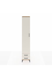 Hyperion Dolap 6 Raflı 2 Çekmeceli Tek Kapaklı 44x44x243 Çam-Aytaşı