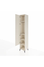 Hyperion Dolap 4 Raflı Tek Kapaklı Tek Askılı 44x44x243 Aytaşı-Aytaşı