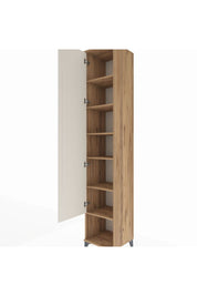 Hyperion Dolap 6 Raflı Tek Kapaklı 44x44x243 Çam-Aytaşı