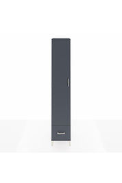 Hyperion Dolap 4 Raflı Tek Çekmeceli Tek Askılı 44x44x243 Antrasit-Antrasit