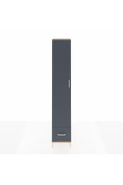 Hyperion Dolap 4 Raflı Tek Çekmeceli Tek Askılı 44x44x243 Çam-Antrasit