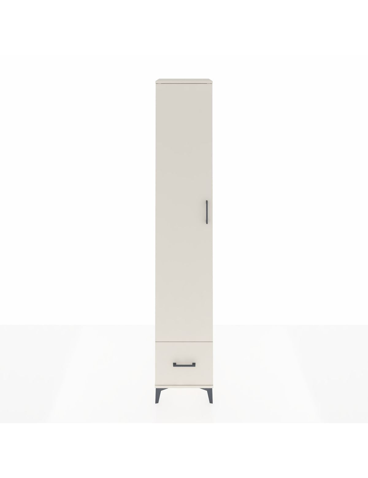 Hyperion Dolap 6 Raflı Tek Çekmeceli Tek Kapaklı 44x44x243 Aytaşı-Aytaşı