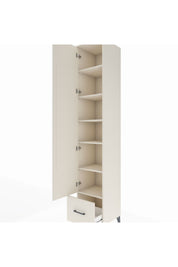 Hyperion Dolap 6 Raflı Tek Çekmeceli Tek Kapaklı 44x44x243 Aytaşı-Aytaşı