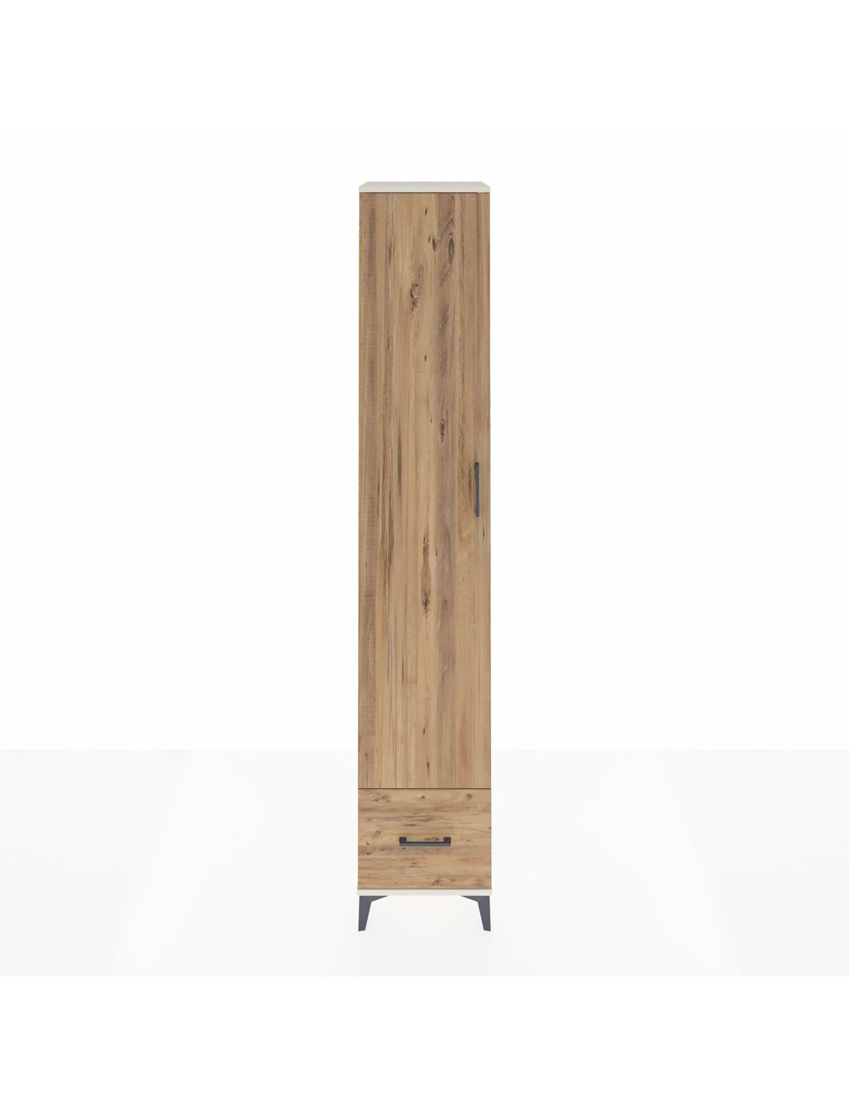 Hyperion Dolap 6 Raflı Tek Çekmeceli Tek Kapaklı 44x44x243 Aytaşı-Çam