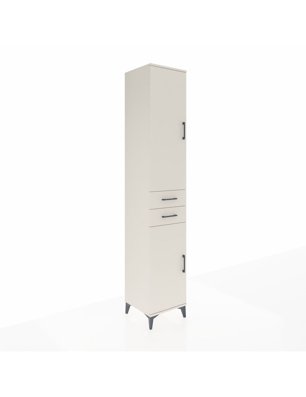 Hyperion Dolap 6 Raflı 2 Çekmeceli 2 Kapaklı 44x44x243 Aytaşı-Aytaşı