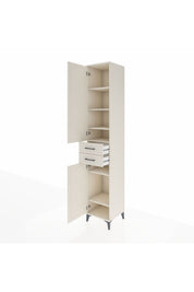 Hyperion Dolap 6 Raflı 2 Çekmeceli 2 Kapaklı 44x44x243 Aytaşı-Aytaşı