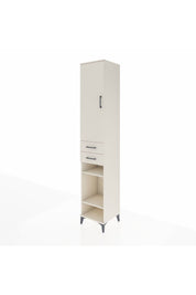 Hyperion Dolap 6 Raflı 2 Çekmeceli Tek Kapaklı 44x44x243 Aytaşı-Aytaşı