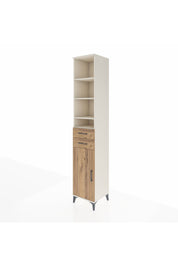 Hyperion Dolap 6 Raflı 2 Çekmeceli Tek Kapaklı 44x44x243 Aytaşı-Çam