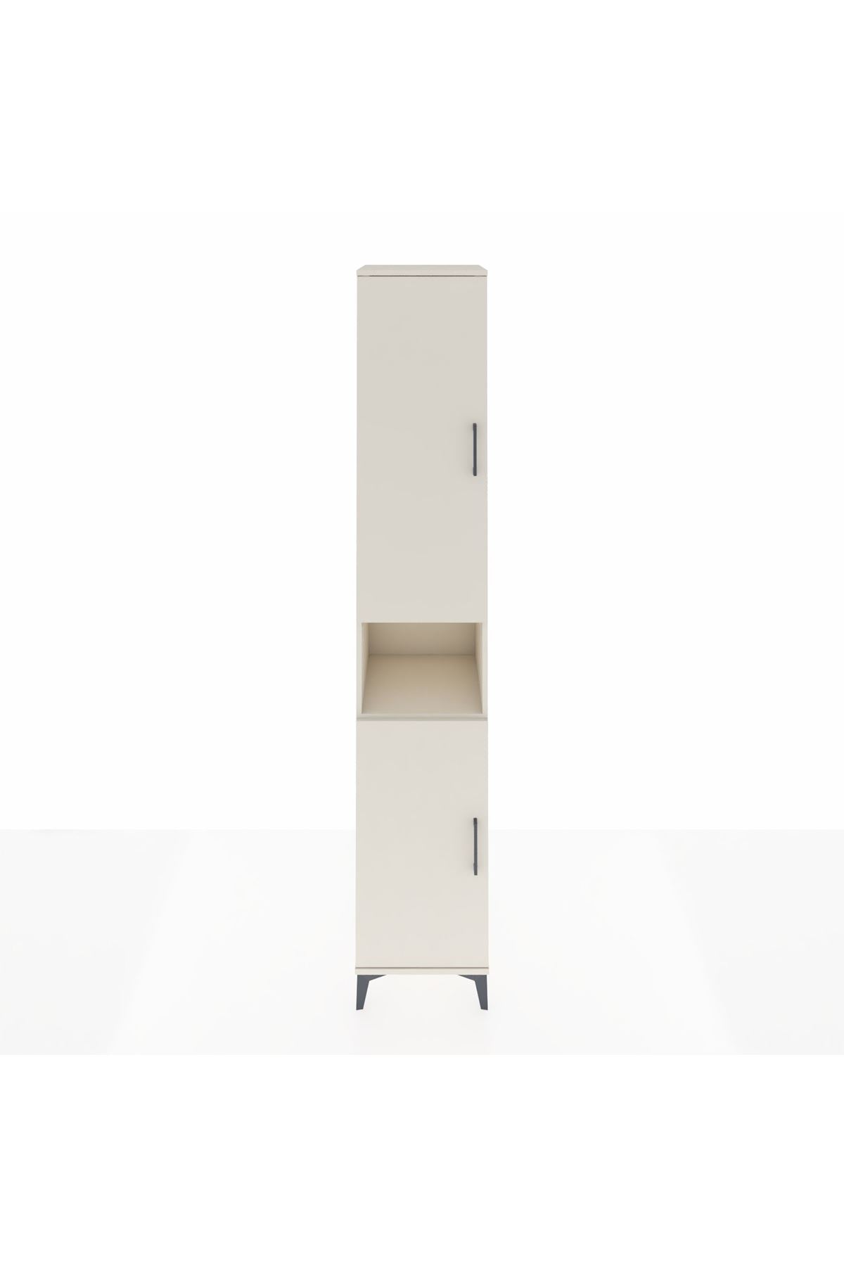 Hyperion Dolap 5 Raflı 2 Kapaklı Tek Askılı 44x44x243 Aytaşı-Aytaşı