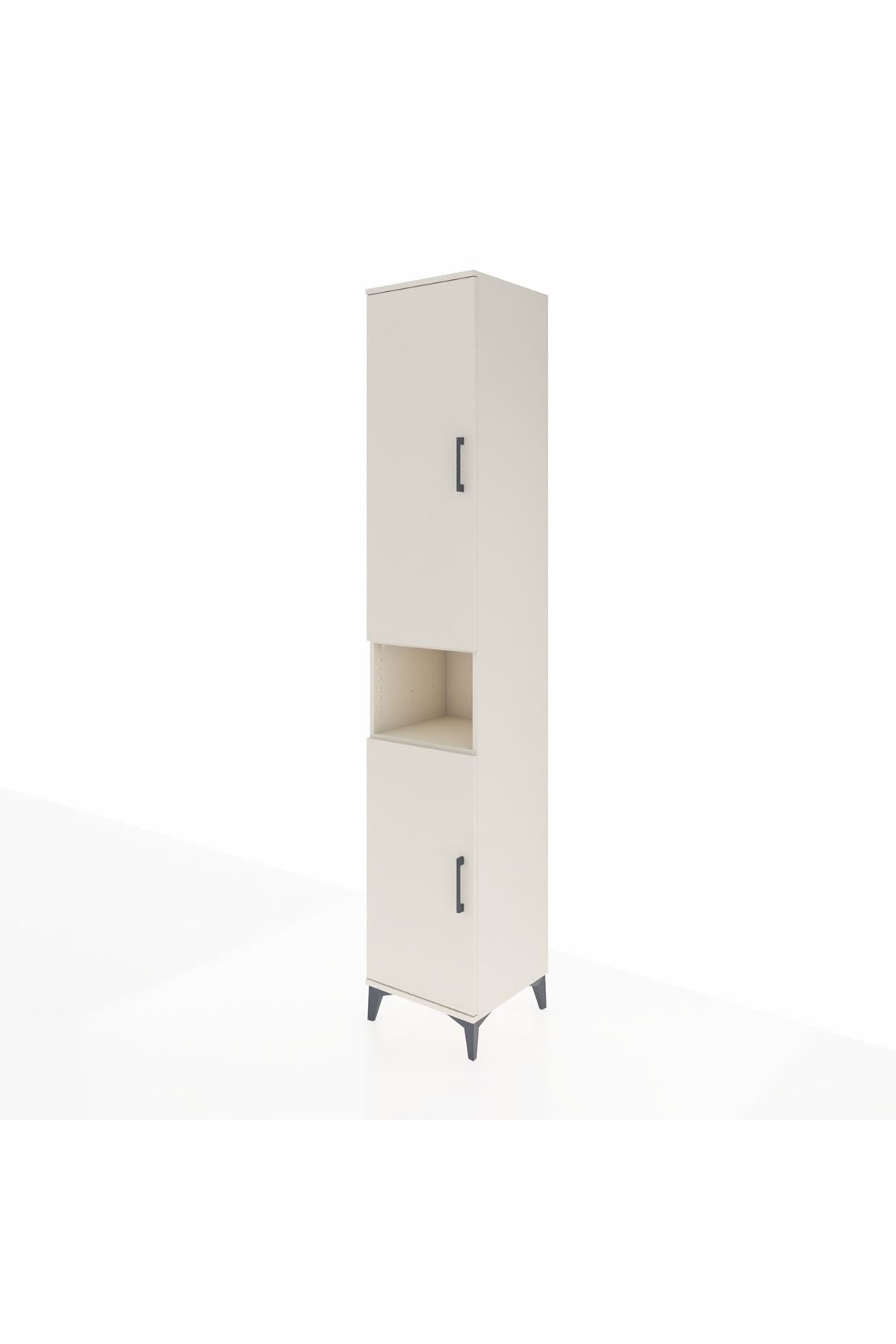 Hyperion Dolap 5 Raflı 2 Kapaklı Tek Askılı 44x44x243 Aytaşı-Aytaşı