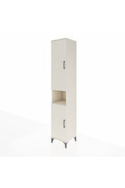 Hyperion Dolap 5 Raflı 2 Kapaklı Tek Askılı 44x44x243 Aytaşı-Aytaşı