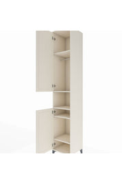 Hyperion Dolap 5 Raflı 2 Kapaklı Tek Askılı 44x44x243 Aytaşı-Aytaşı