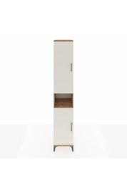 Hyperion Dolap 5 Raflı 2 Kapaklı Tek Askılı 44x44x243 Çam-Aytaşı