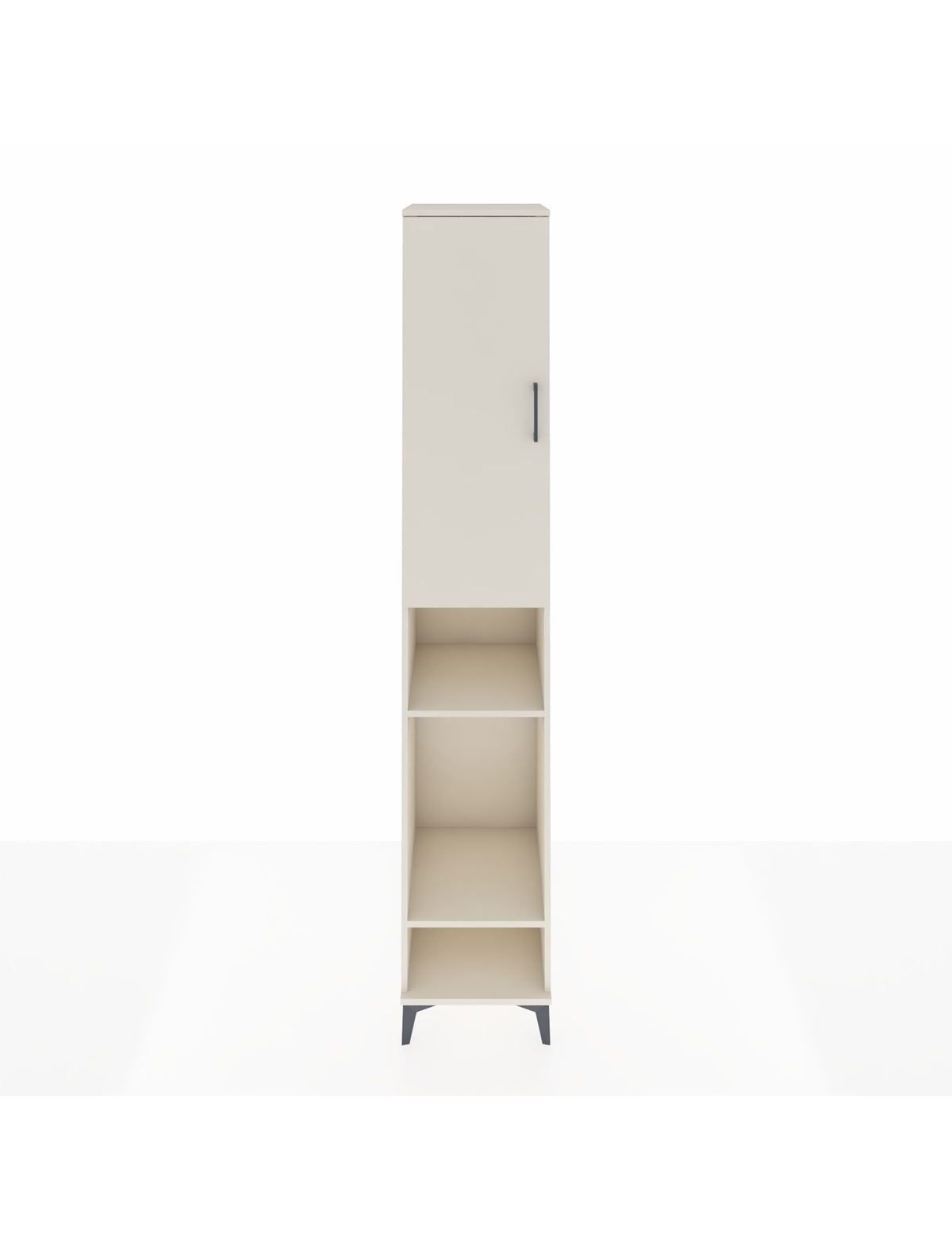 Hyperion Dolap 4 Raflı Tek Kapaklı Tek Askılı 44x44x243 Aytaşı-Aytaşı