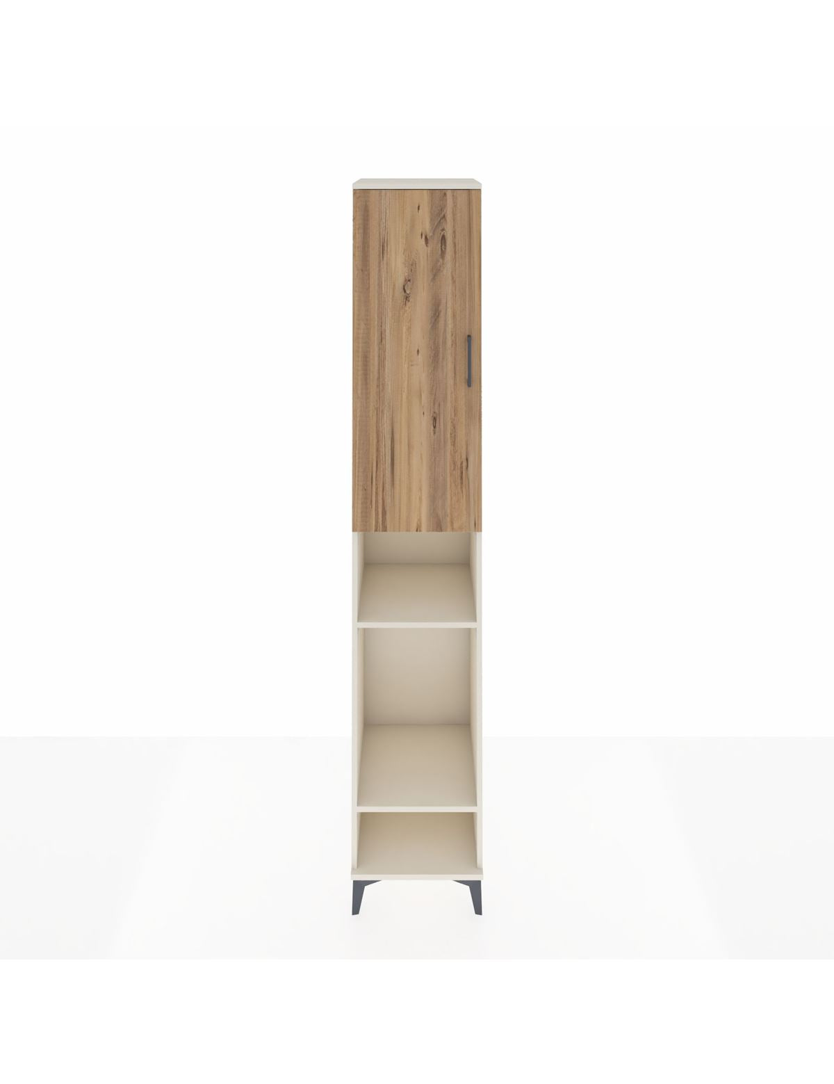 Hyperion Dolap 4 Raflı Tek Kapaklı Tek Askılı 44x44x243 Aytaşı-Çam