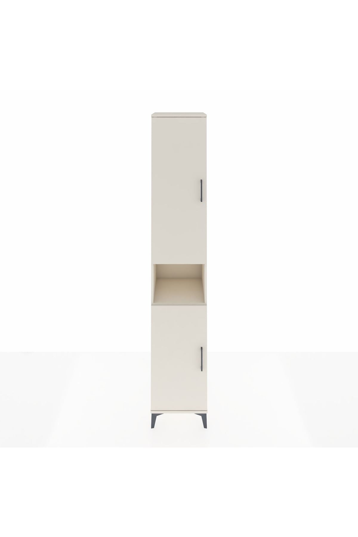 Hyperion Dolap 7 Raflı 2 Kapaklı 44x44x243 Aytaşı-Aytaşı