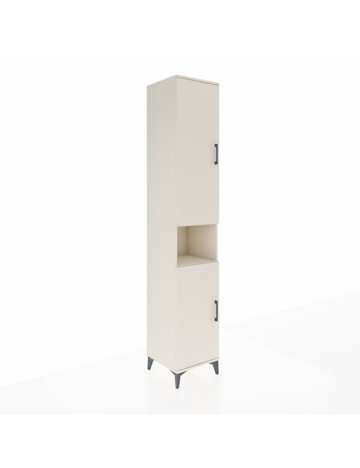 Hyperion Dolap 7 Raflı 2 Kapaklı 44x44x243 Aytaşı-Aytaşı