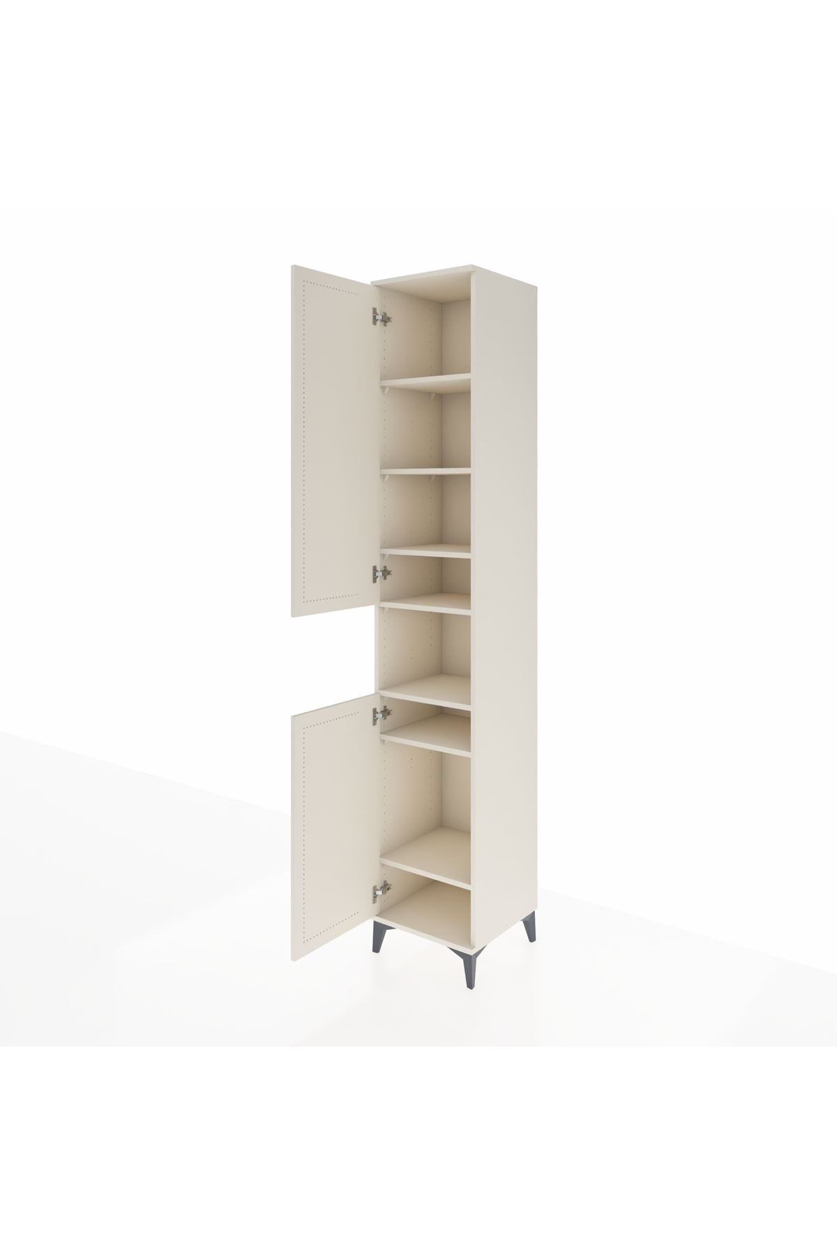 Hyperion Dolap 7 Raflı 2 Kapaklı 44x44x243 Aytaşı-Aytaşı