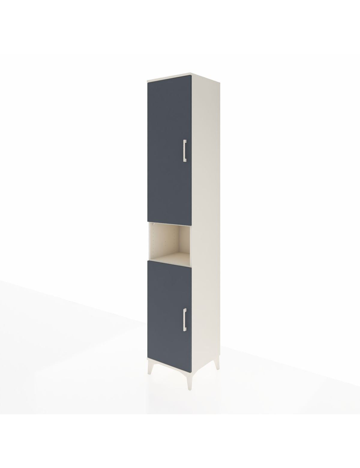 Hyperion Dolap 7 Raflı 2 Kapaklı 44x44x243 - S64M023V2B