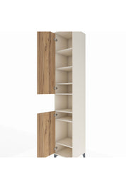 Hyperion Dolap 7 Raflı 2 Kapaklı 44x44x243 Aytaşı-Çam