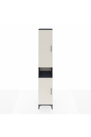 Hyperion Dolap 7 Raflı 2 Kapaklı 44x44x243 Antrasit-Aytaşı