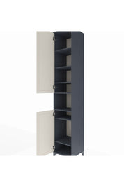 Hyperion Dolap 7 Raflı 2 Kapaklı 44x44x243 Antrasit-Aytaşı