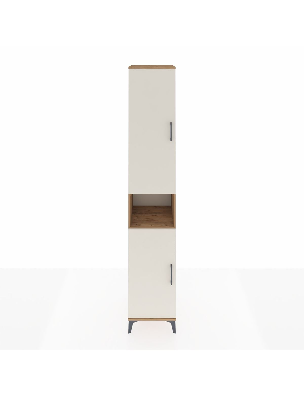 Hyperion Dolap 7 Raflı 2 Kapaklı 44x44x243 Çam-Aytaşı