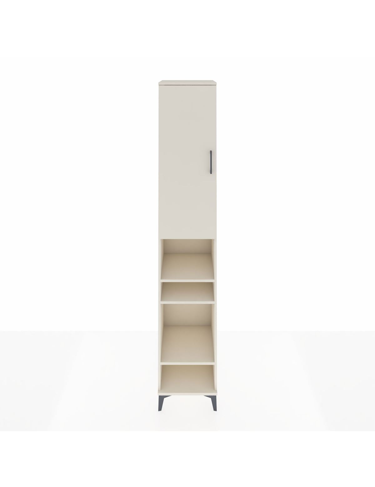 Hyperion Dolap 7 Raflı Tek Kapaklı 44x44x243 Aytaşı-Aytaşı