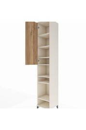 Hyperion Dolap 7 Raflı Tek Kapaklı 44x44x243 Aytaşı-Çam