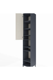 Hyperion Dolap 7 Raflı Tek Kapaklı 44x44x243 Antrasit-Aytaşı