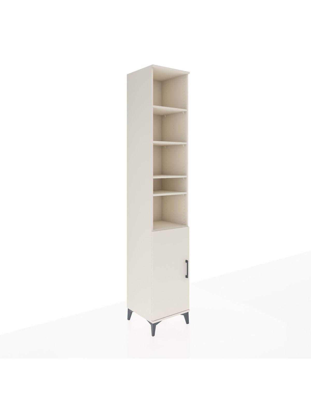 Hyperion Dolap 7 Raflı Tek Kapaklı 44x44x243 Aytaşı-Aytaşı