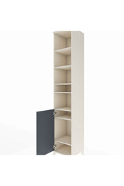 Hyperion Dolap 7 Raflı Tek Kapaklı 44x44x243 Aytaşı-Antrasit