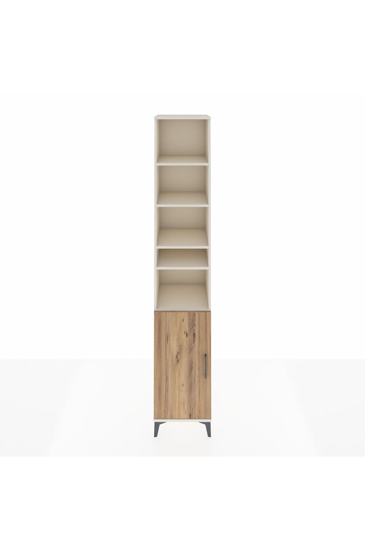 Hyperion Dolap 7 Raflı Tek Kapaklı 44x44x243 Aytaşı-Çam